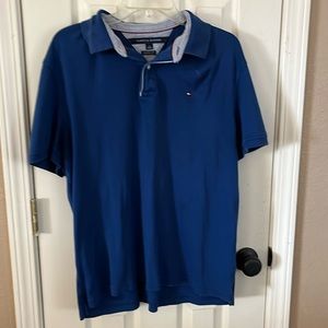 Blue Tommy Hilfiger Polo